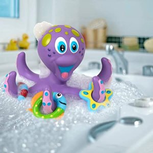 史低价：Nuby 儿童紫色章鱼哥洗澡玩具