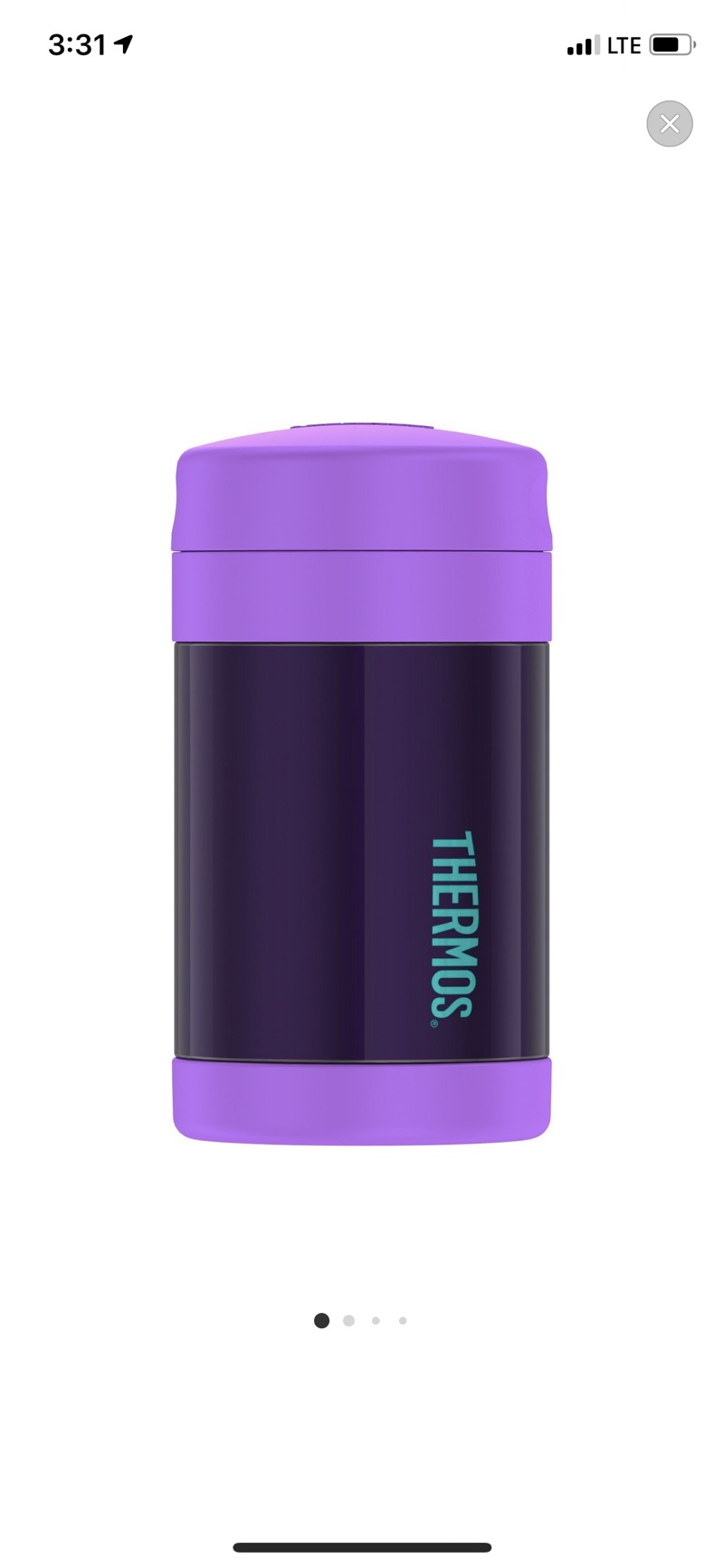Thermos 16oz FUNtainer Food Jar With Spoon - Purple : Target膳魔师食物保温杯
