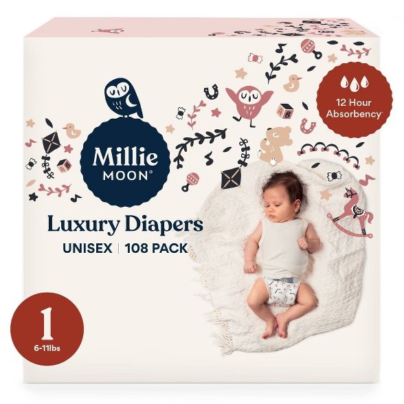 Millie Moon Luxury Diapers 纸尿裤