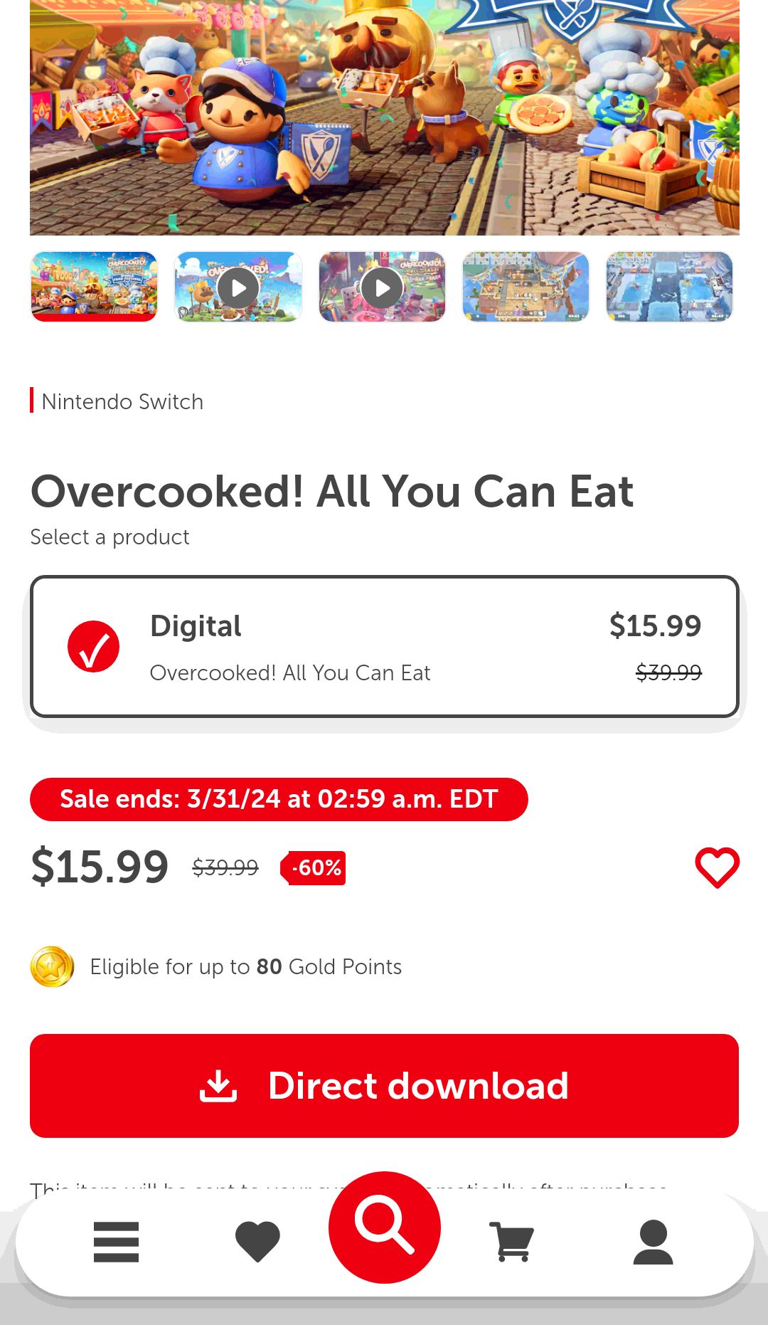 Overcooked! All You Can Eat for Nintendo Switch - Nintendo Official Site《分手厨房：自助餐》Switch 数字版 两部作品+全部DLC