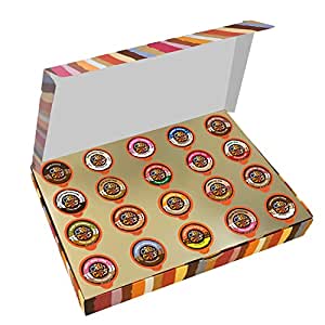 Amazon.com : Crazy Cups Coffee Gifts, 20颗咖啡胶囊