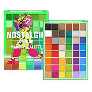 Amazon.com : UCANBE Nostalgic Makeup Palette, 48 Color Highly Pigmented Dramatic Rainbow Eyeshadow