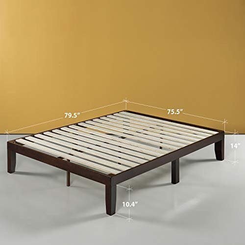 Moiz 14 Inch Wood Platform Bed
