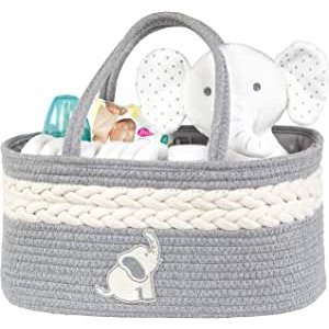 $18.99 寶寶尿布用品提籃組合 Cradle Star Diaper Caddy Organizer