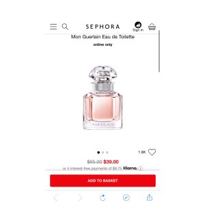 $31 Sephora娇兰印记香水折上折补货