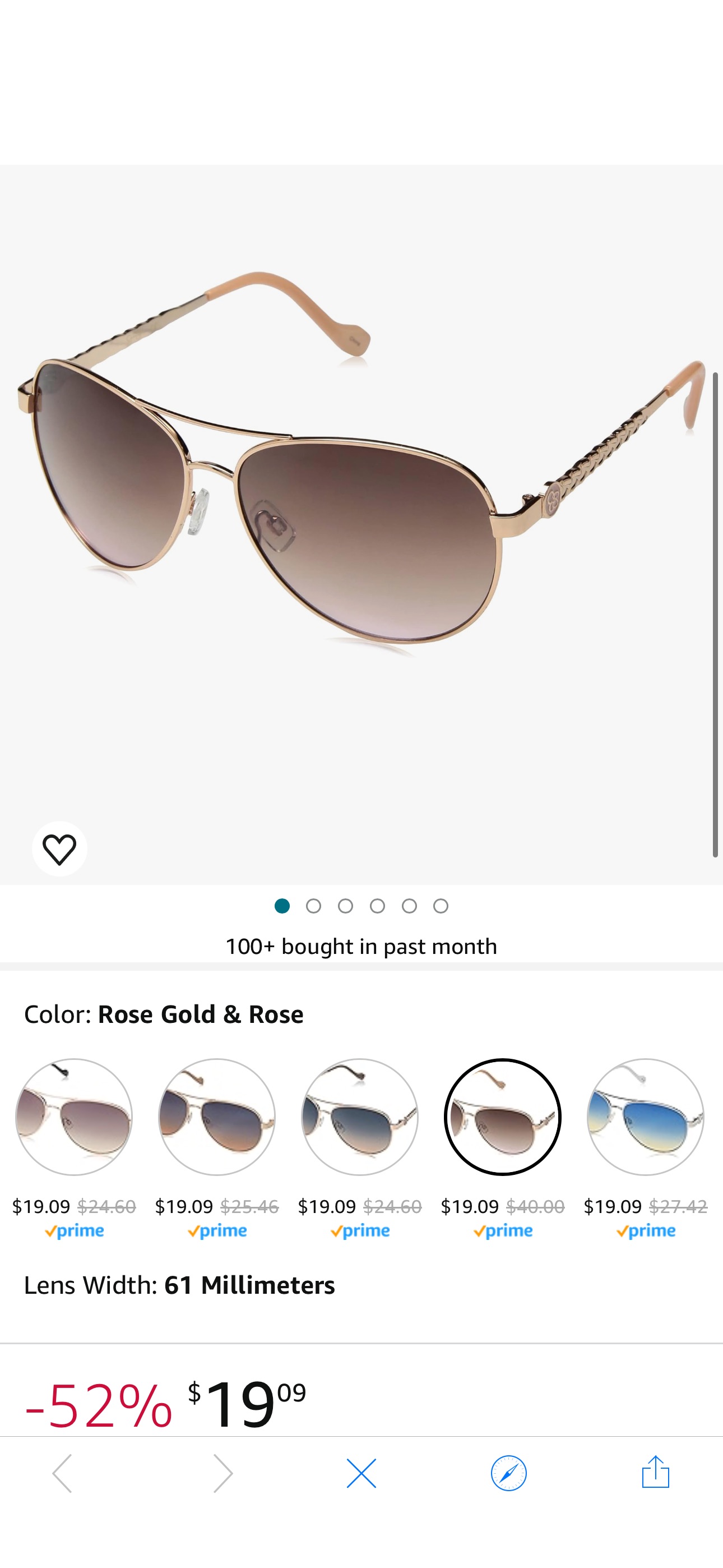 Amazon.com: Jessica Simpson Women's J5702 Elegant Metal Aviator Pilot Sunglasses with UV400 Protection- Glamorous Lightweight Sunglasses for Women, 61mm : Clothing, Shoes & Jewelry