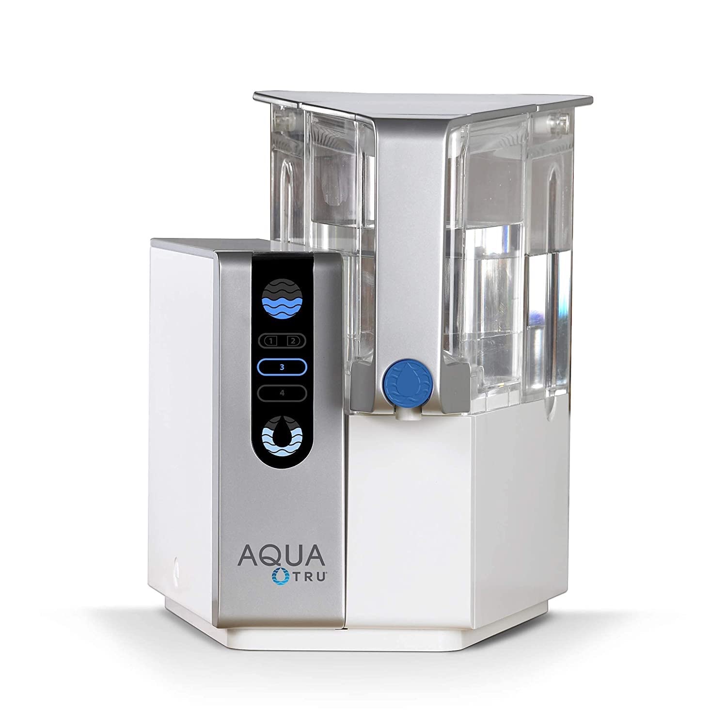 AquaTru - Countertop Water Filtration Purification System with Exclusive 4-Stage Ultra Reverse Osmosis Technology过滤器