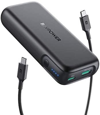 RAVPower 10000mAh Portable Charger 20W PD