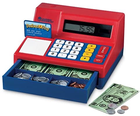 Amazon.com: Learning Resources Pretend & Play Calculator Cash Register学习收钱机玩具