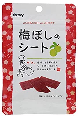Sheet 14g ~ 6 bags of eye factory umeboshi 
 I-Factory话梅片 6 包