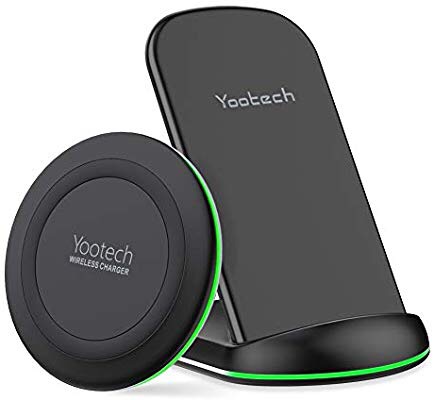 Yootech 无线充电器Wireless Charging Bundle, [2 Pack]
