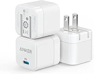 Anker PowerPort III Cube USB-C 20W 快充充电头 3件装
