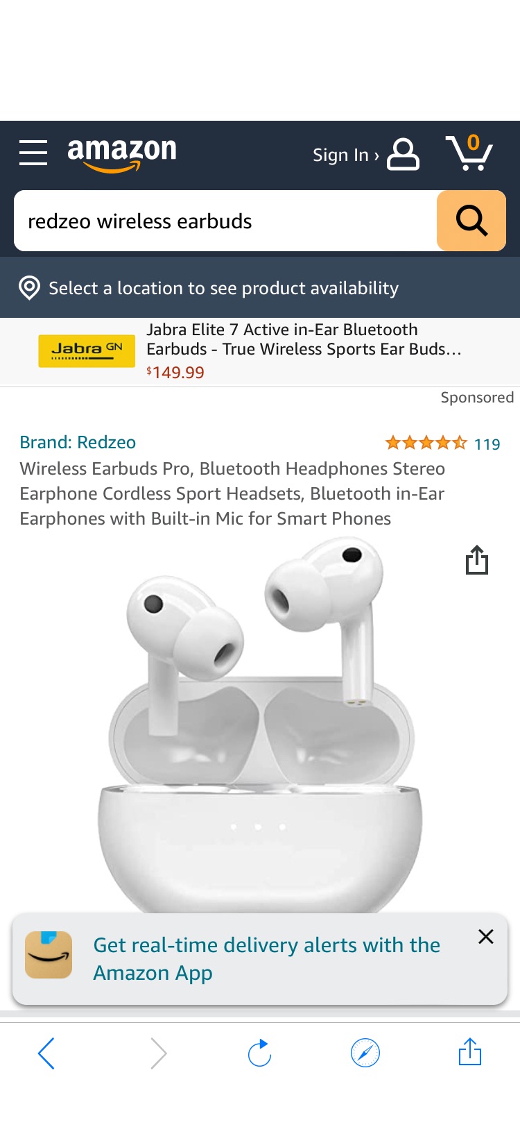Amazon.com: Wireless Earbuds Pro, Bluetooth Headphones Stereo Earphone Cordless Sport Headsets, Bluetooth in-Ear Earphones with Built-in Mic for Smart Phones : Everything Else无线蓝牙耳机