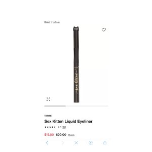 $15 Tarte Sex Kitten Liquid Eyeliner & Reviews - Makeup - Beauty - Macy s