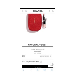 $70 Chanel 节日套装