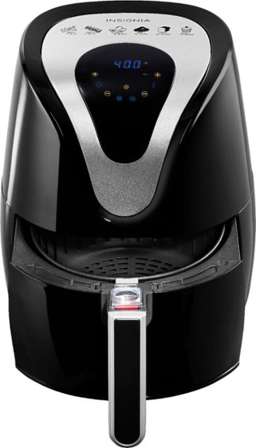 空气炸锅 Insignia™ 3.4qt Digital Air Fryer Black NS-AF32DBK9 - Best Buy