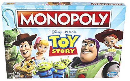 Amazon.com: Monopoly Toy Story: Toys & Games玩具总动员版大富翁