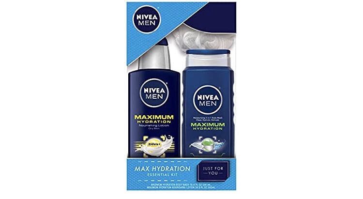 Amazon.com : Nivea Men Maximum Hydration Essential Pack妮维雅男士洗护两件套