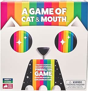 Amazon.com: A Game of Cat and Mouth by Exploding Kittens - Family Card Game - Card Game for Adults, Teens &amp; Kids : Toys &amp; Games
