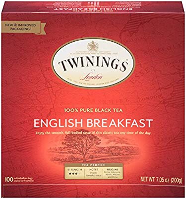 Twinings Tea 英式早茶茶包 100包