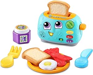 Amazon.com: LeapFrog Yum-2-3 Toaster , Teal : Toys &amp; Games