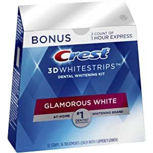 Crest 3D White Glamorous 美白牙贴套装 32片+2片1小时速白