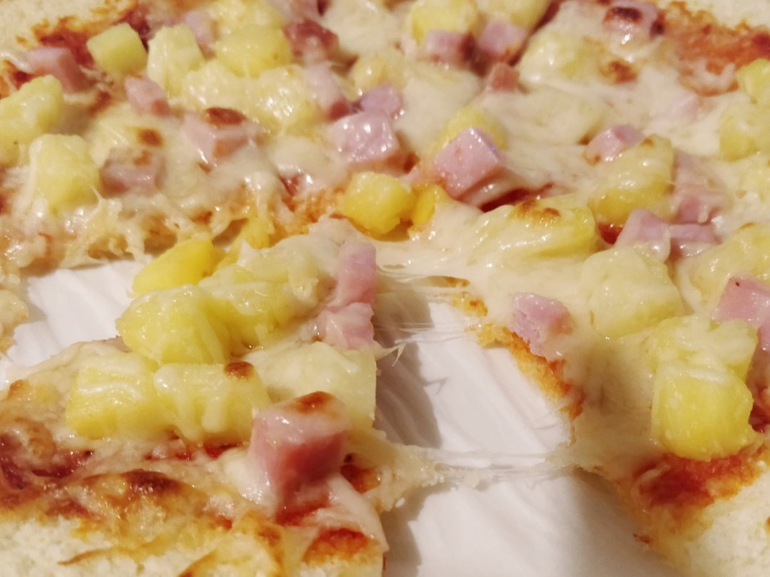 【炸鸡厨房】超健康版夏威夷pizza