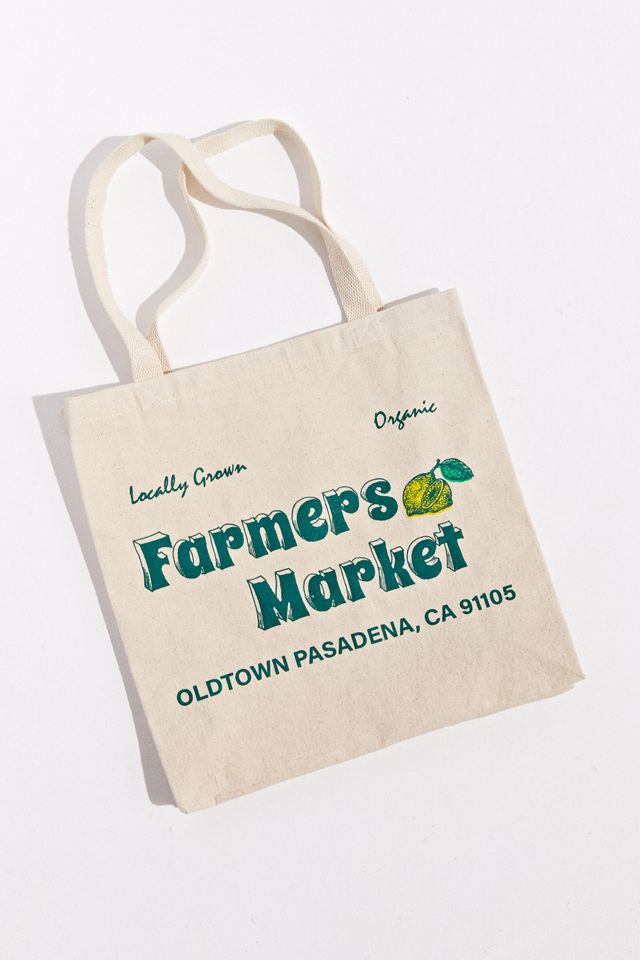 Farmers Market Tote Bag | Urban Outfitters 洛杉矶和Pasadena款