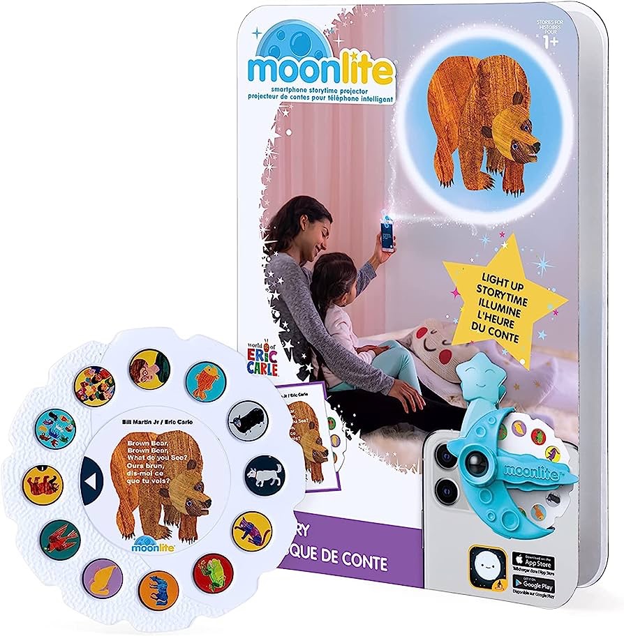 Moonlite Storybook Reels for Flashlight Projector, Kids Toddler | Brown Bear, Brown Bear | Single Reel Pack Story for 12 Months and Up, Viewfinders - Amazon Canada