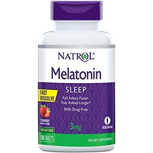 $5.33 Amazon.com: Natrol Melatonin 褪黑素 3mg,90粒