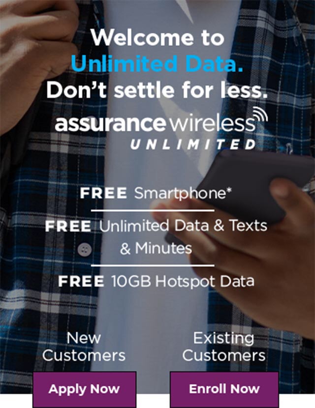 Lifeline Phone Service | Assurance Wireless免费智能手机加无限流量