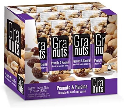 Amazon.com : Granuts Cranberry Trail Mix | Caramelized Peanuts