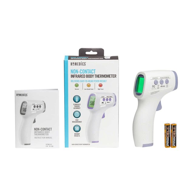 HoMedics Non-Contact Infrared Body Thermometer