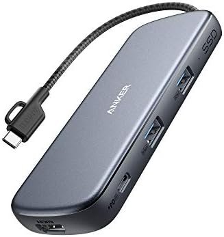 PowerExpand 4-in-1 SSD USB C Hub 256GB SSD