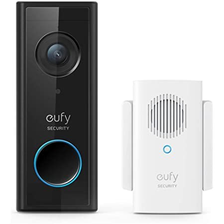 eufy Security 1080P 可视门铃 + Chime 套装