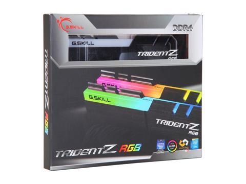 芝奇幻光戟AMD专用条G.SKILL Trident Z RGB (For AMD) 16GB (2 x 8GB) 288-Pin DDR4 SDRAM DDR4 3600 (PC4 28800)