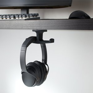 Glorious Trident – Under Desk Gaming Headset/Headphone Stand Mount Holder (VR Headset Compatible)