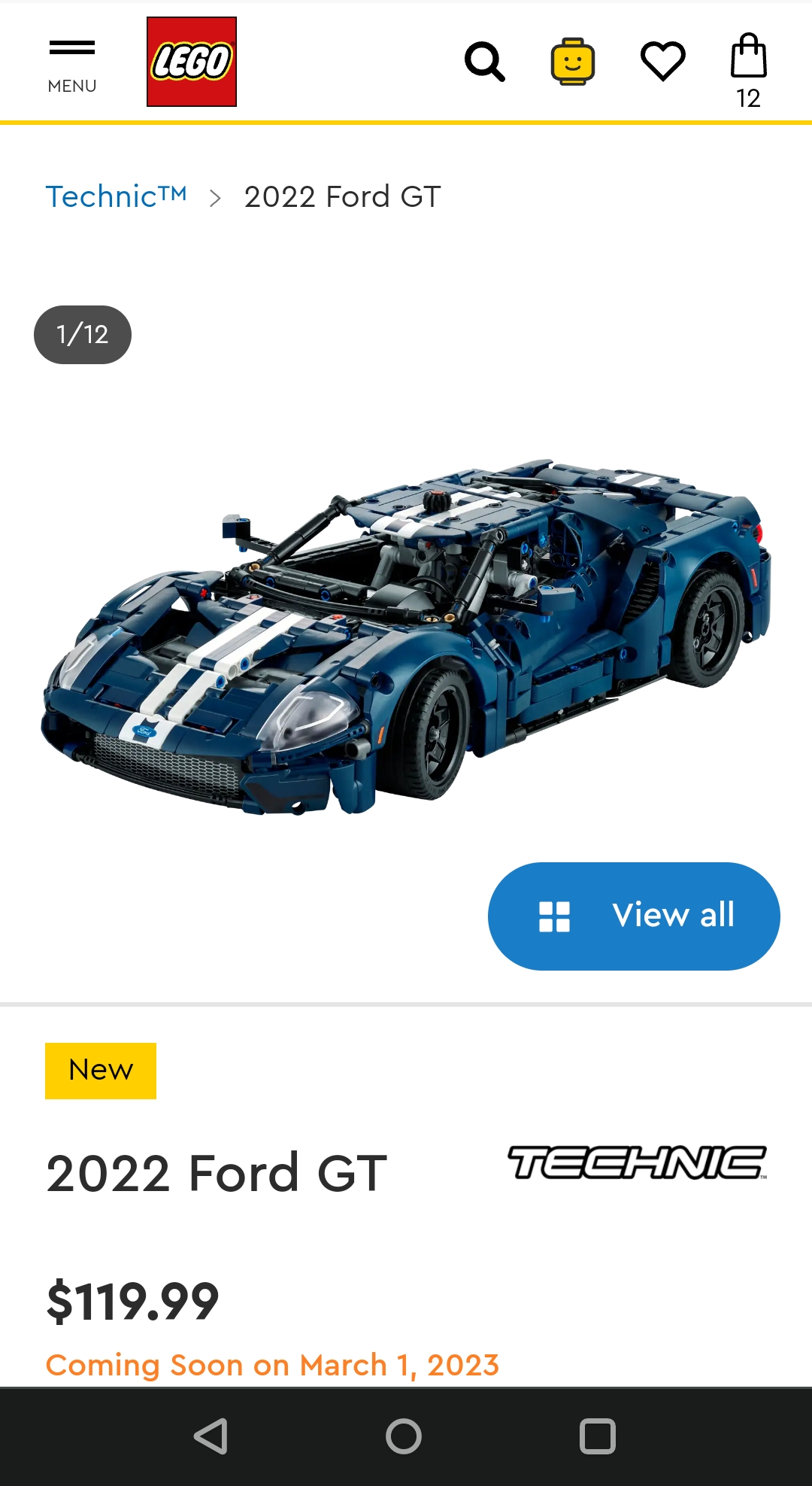 2022 Ford GT 42154 | Technic™ | Buy online at the Official LEGO® Shop US