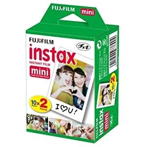 INSTAX Mini Instant Film 2 Pack = 20 Sheets (White)