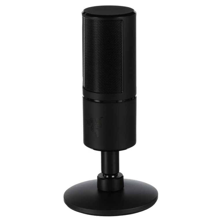 Razer Seiren X: Supercardioid Condenser Mic - Professional Grade Streaming Microphone - Walmart.com麦克风