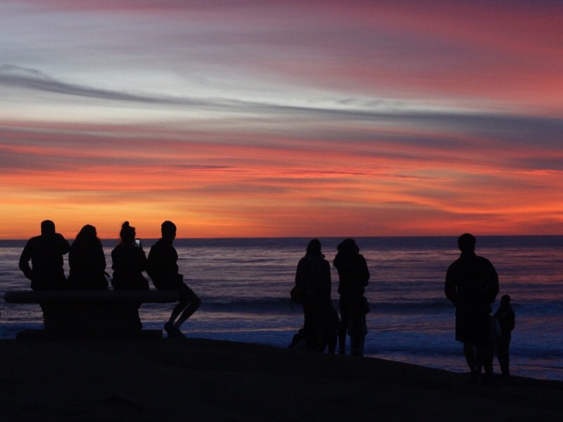 圣地亚哥日落崖：接近天堂的黄昏美景