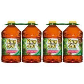 Pine-Sol 多功能表面消毒清洁剂 100盎司*4桶