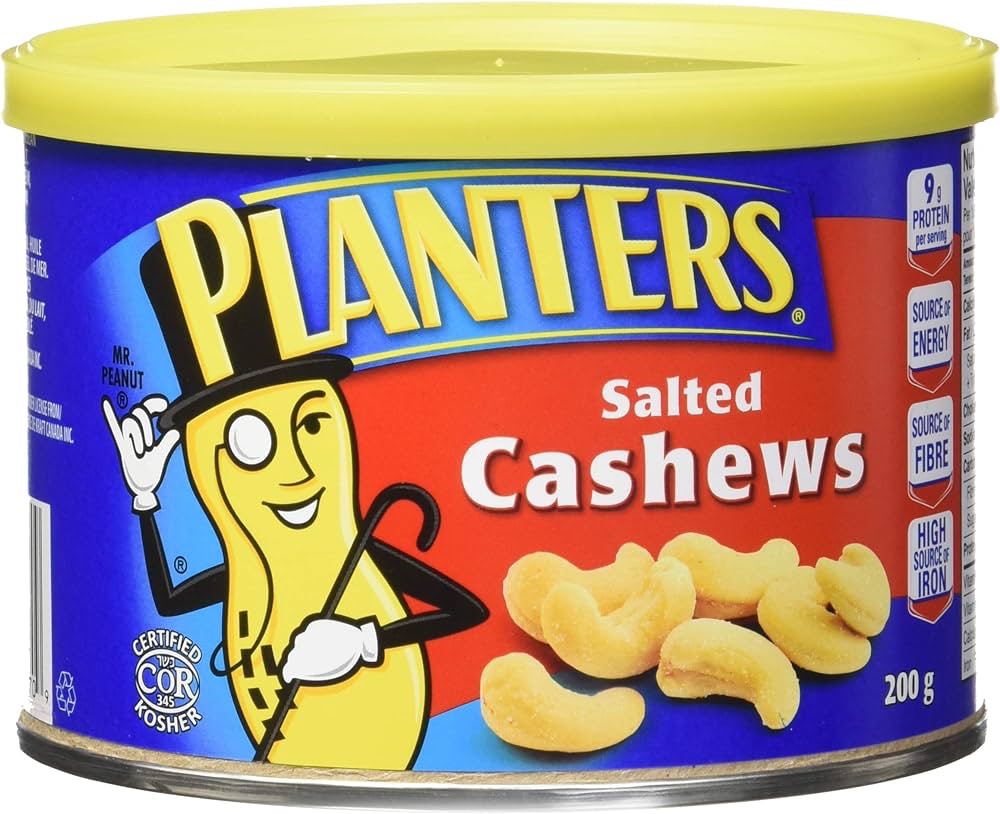 Planters Salted Cashews 200G : Amazon.ca: Grocery & Gourmet Food