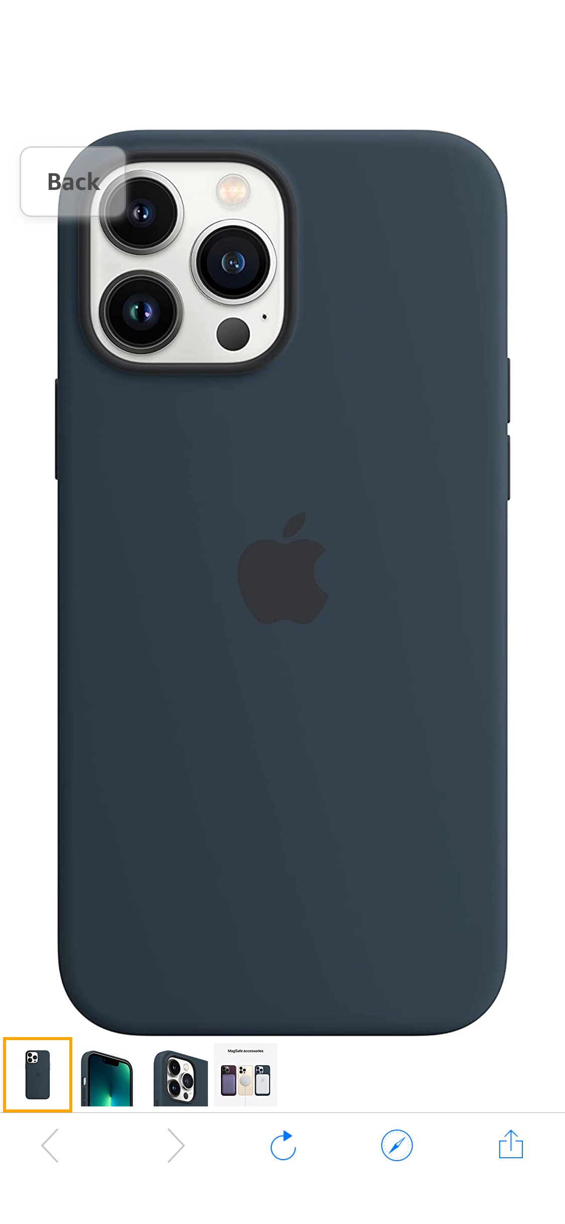 苹果原装硅胶手机壳Apple Silicone Case with MagSafe (for iPhone 13 Pro Max)