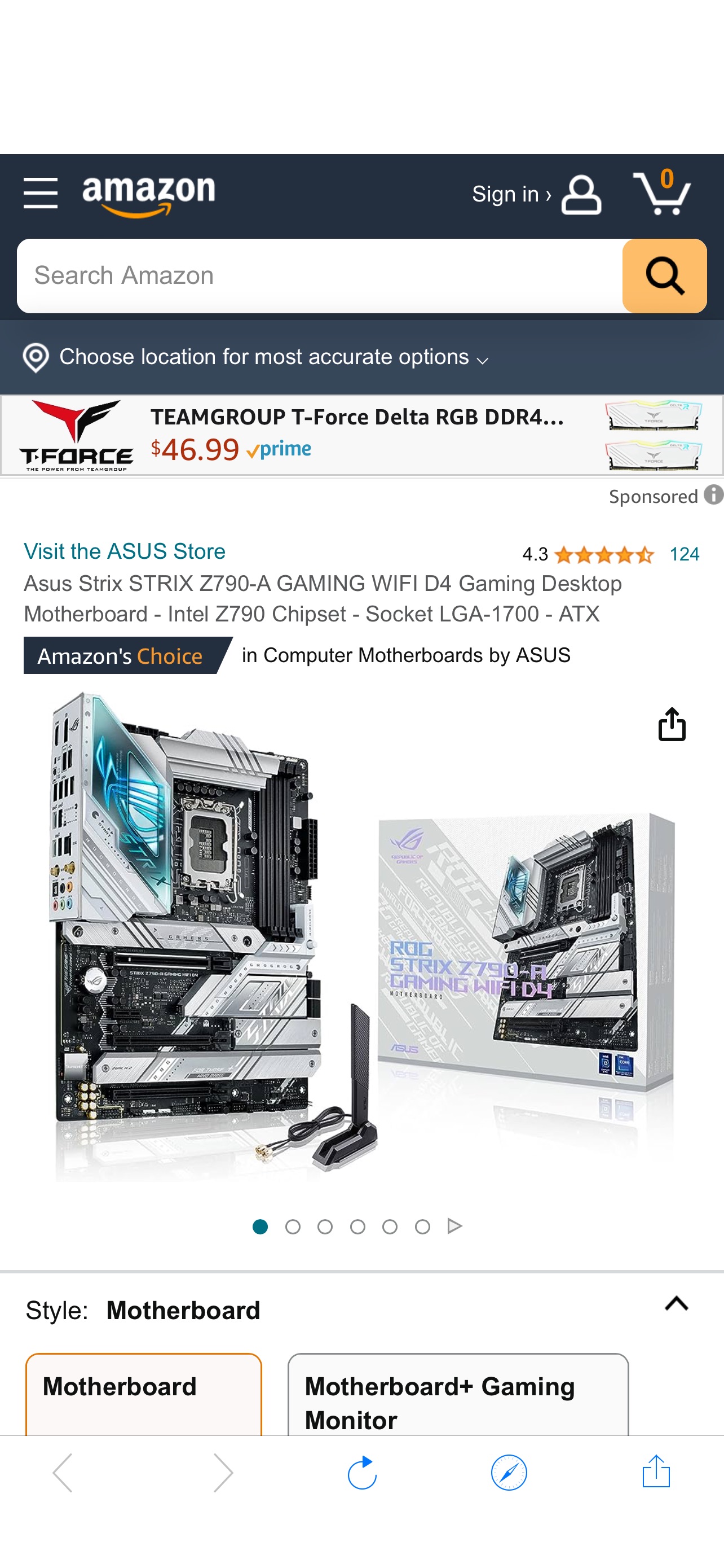 Amazon.com: Asus Strix STRIX Z790-A GAMING WIFI D4 Gaming Desktop Motherboard - Intel Z790 Chipset - Socket LGA-1700 - ATX : Electronics