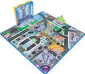 Amazon.com: Paw Patrol, True Metal Adventure City Movie Play Mat Set with 2 Exclusive Toy Cars (Amazon Exclusive), 1:55 Scale, Kids Toys for Ages 3 and up : Toys &amp; Games