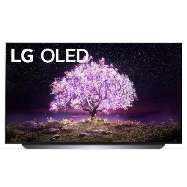 LG C1 55 inch Class 4K Smart OLED TV with AI ThinQ