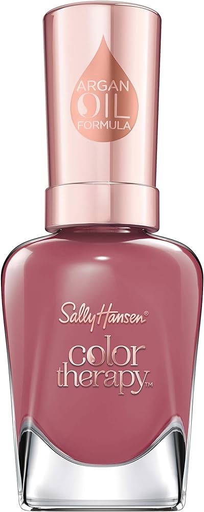 Amazon.com : Sally Hansen Color Therapy Nail Polish, La Vie En Rose, 0.5 Fl Oz (Pack of 1) : Beauty & Personal Care