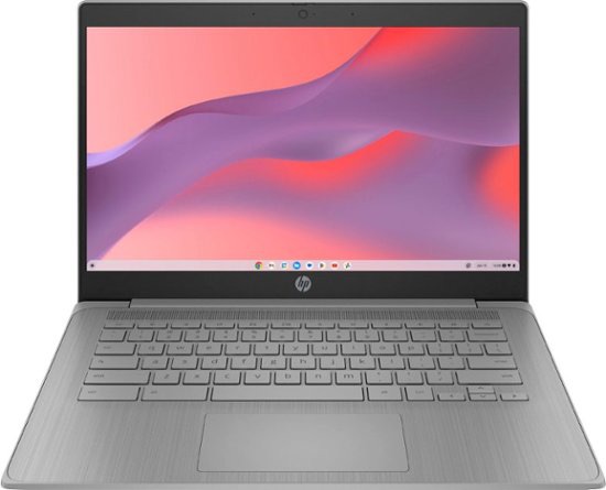 HP 14" Chromebook Laptop Intel Celeron 4GB Memory 64GB eMMC Modern Gray 14a-ne0013dx - Best Buy HP – 14 英寸 Chromebook 笔记本电脑$139