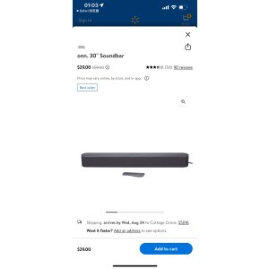 $29 onn. 30 Soundbar - Walmart.com